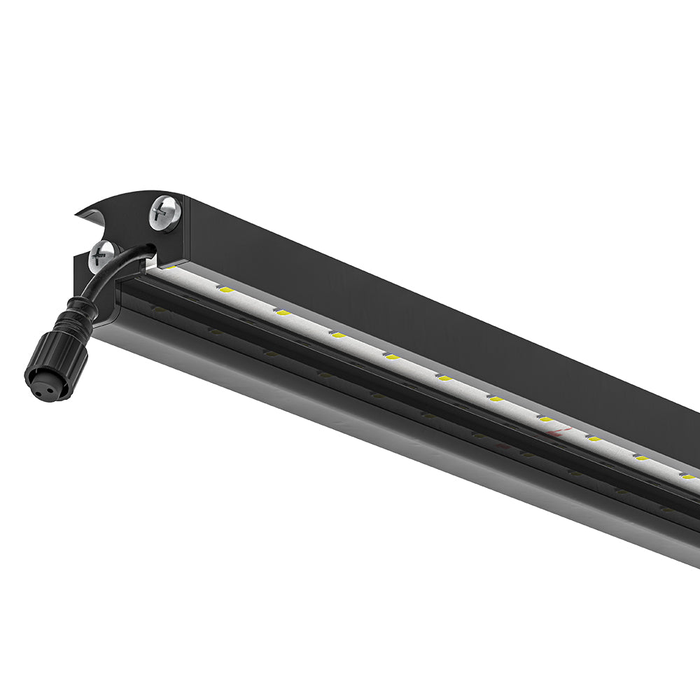 LyghtUp® Einzelne LED-Leuchtleiste ohne Netzteil – Doppelstabmattenzaun
