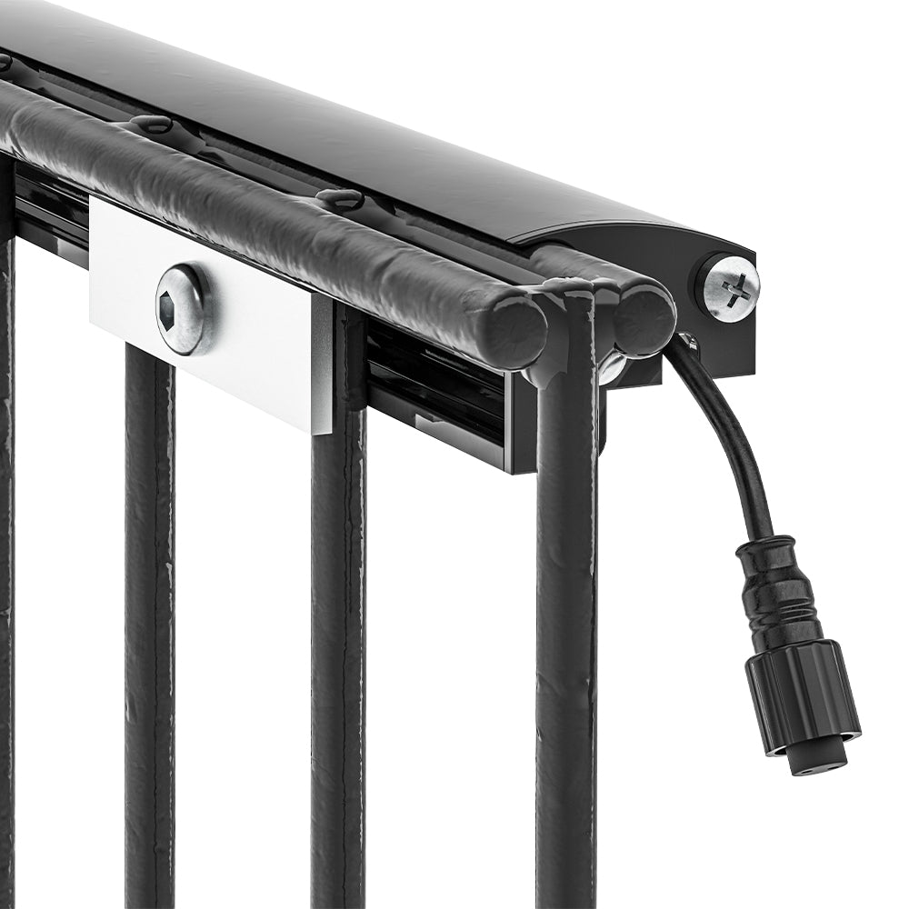 LyghtUp® Einzelne LED-Leuchtleiste ohne Netzteil – Doppelstabmattenzaun