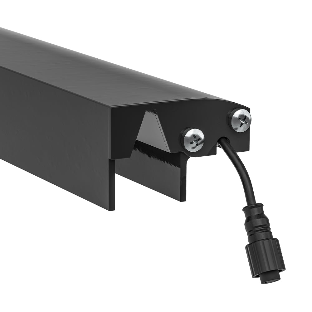 LyghtUp® Einzelne LED-Leuchtleiste ohne Netzteil – WPC/Alu Zaun