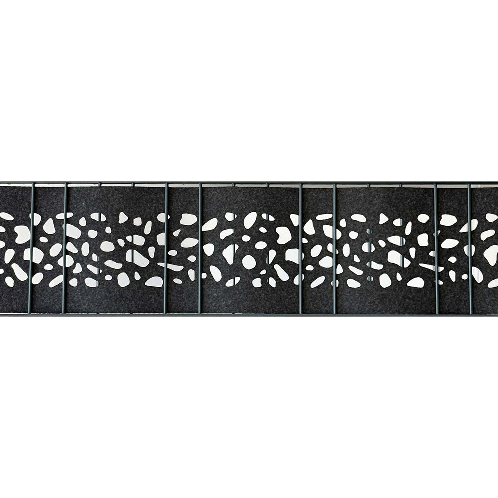 Premium PVC-Freie einzel Sichtschutzstreifen mit Lasercut