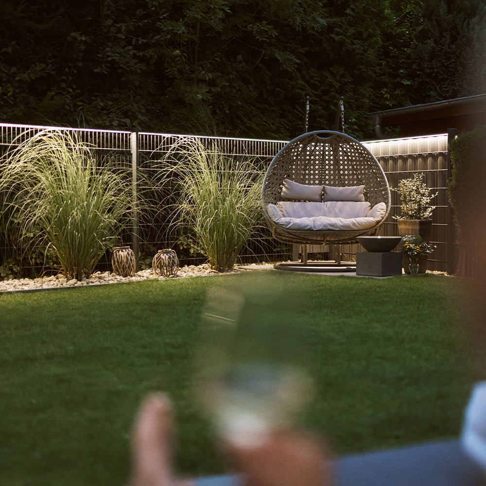 LyghtUp®- Starterset 1 für Doppelstabmatten - inkl. Netzteil & verlängerungskabel