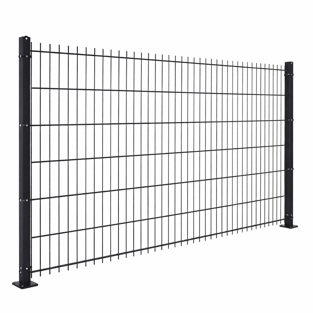 Doppelstabmattenzaun 6/5/6 mm - Masche 50x200 mm