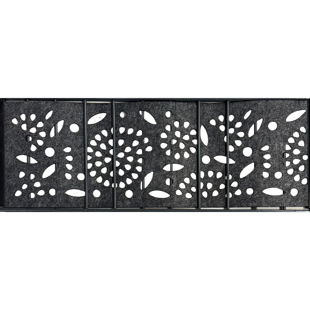 Premium PVC-Freie einzel Sichtschutzstreifen mit Lasercut