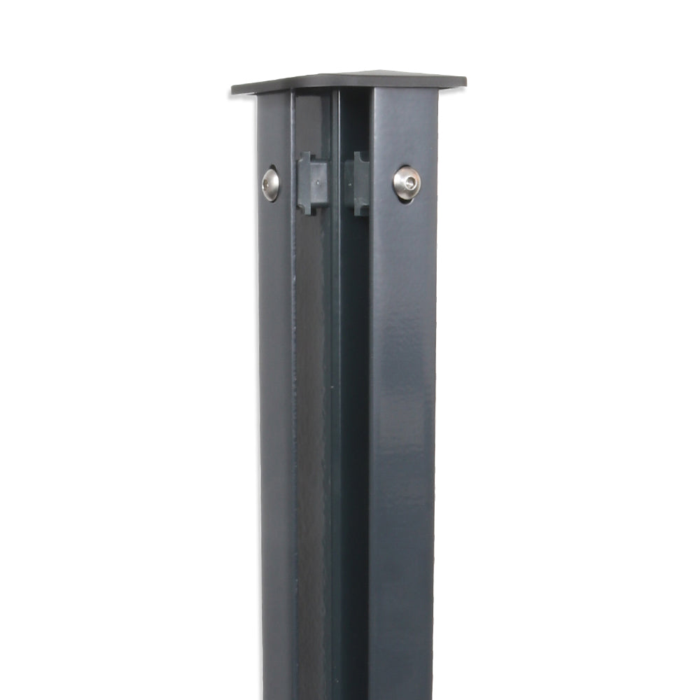 Eckpfosten 60 × 60 mm mit Abdeckleiste