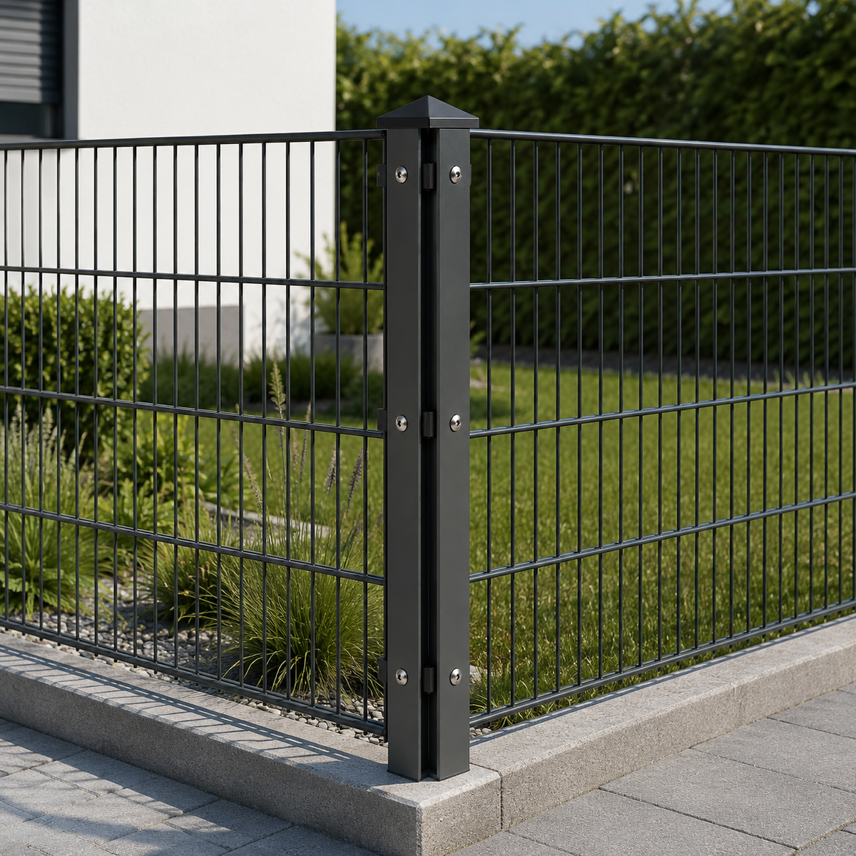 Eckpfosten zum Einbetonieren 60 × 60 mm