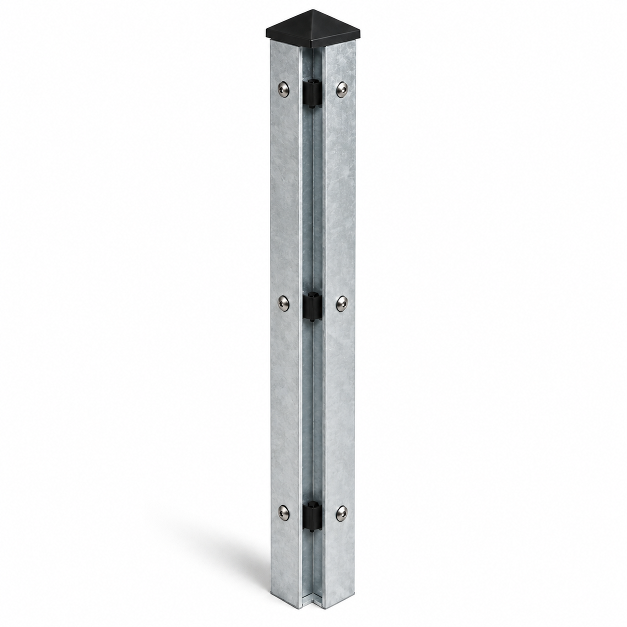 Eckpfosten zum Einbetonieren 60 × 60 mm
