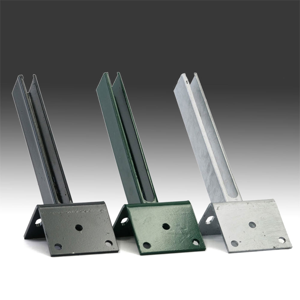 Fußplattenadapter für Standardpfosten 60 x 40 mm
