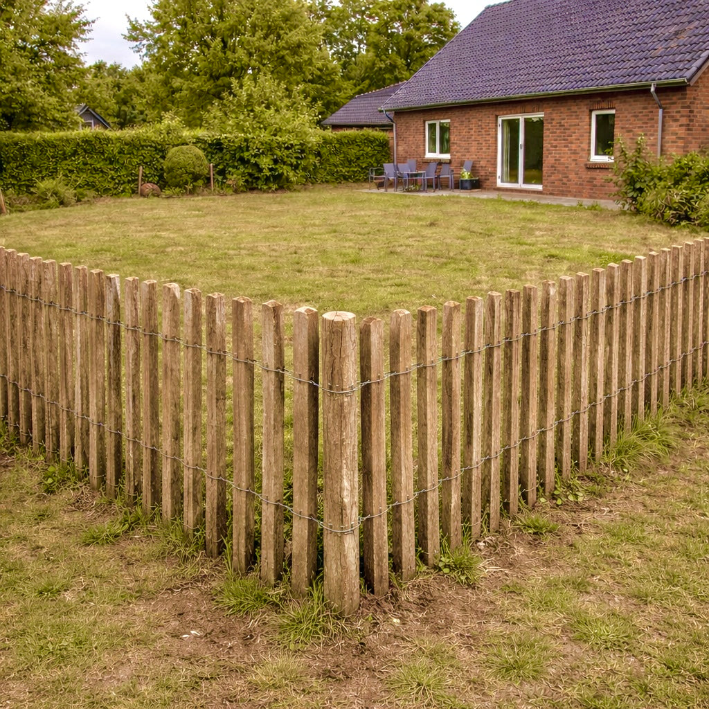 Staketenzaun Robinie