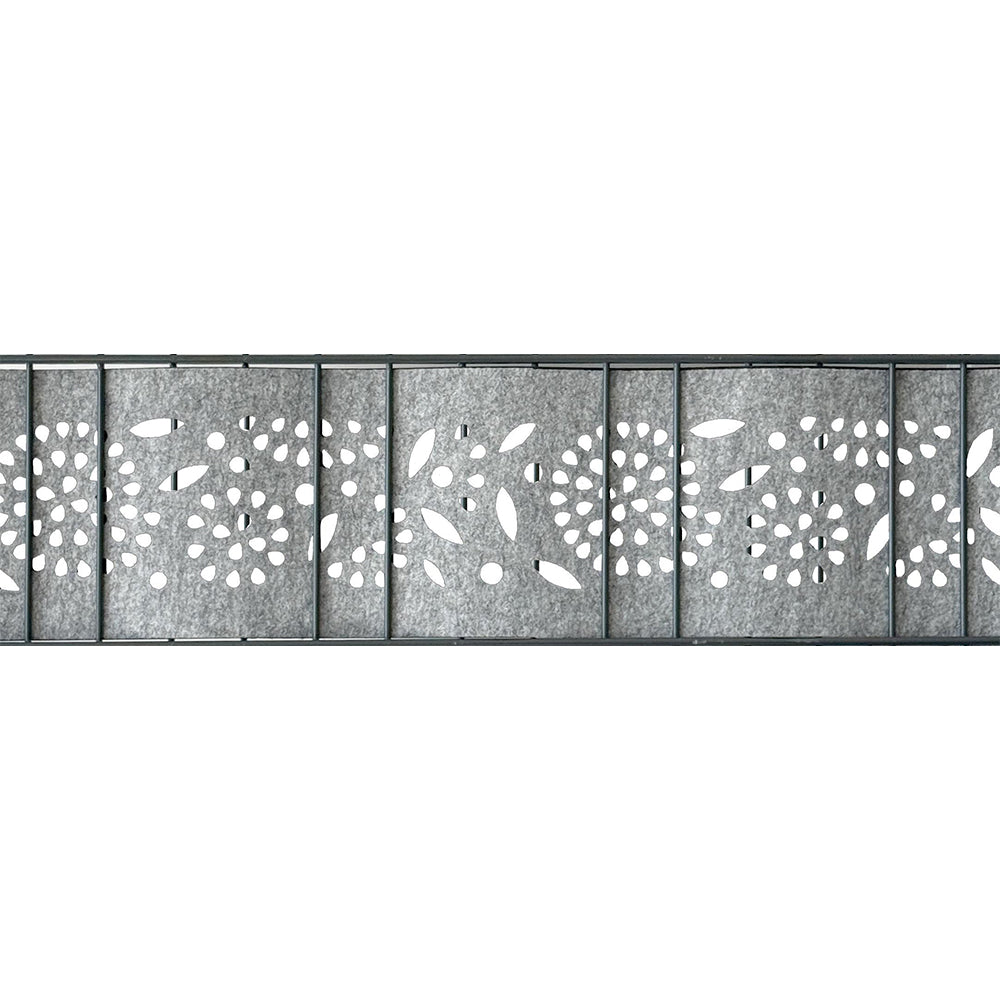 Premium PVC-Freie einzel Sichtschutzstreifen mit Lasercut