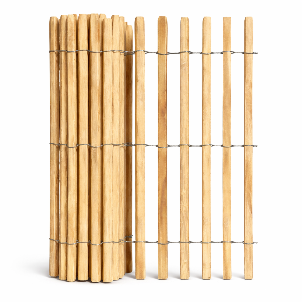 Staketenzaun Kastanie