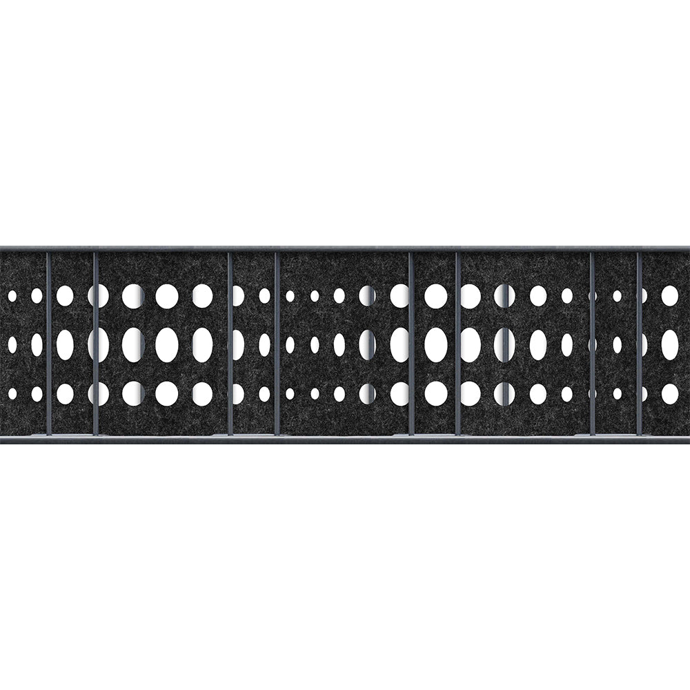 Premium PVC-Freie einzel Sichtschutzstreifen mit Lasercut