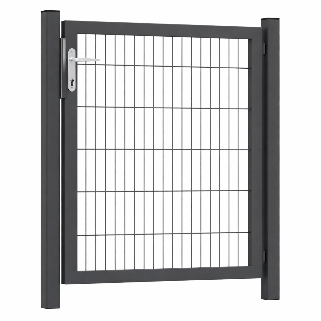 Doppelstabmatten Drehtor 1-Flügelig