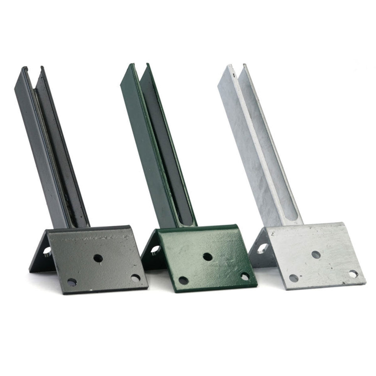 Fußplattenadapter für Standardpfosten 60 x 40 mm