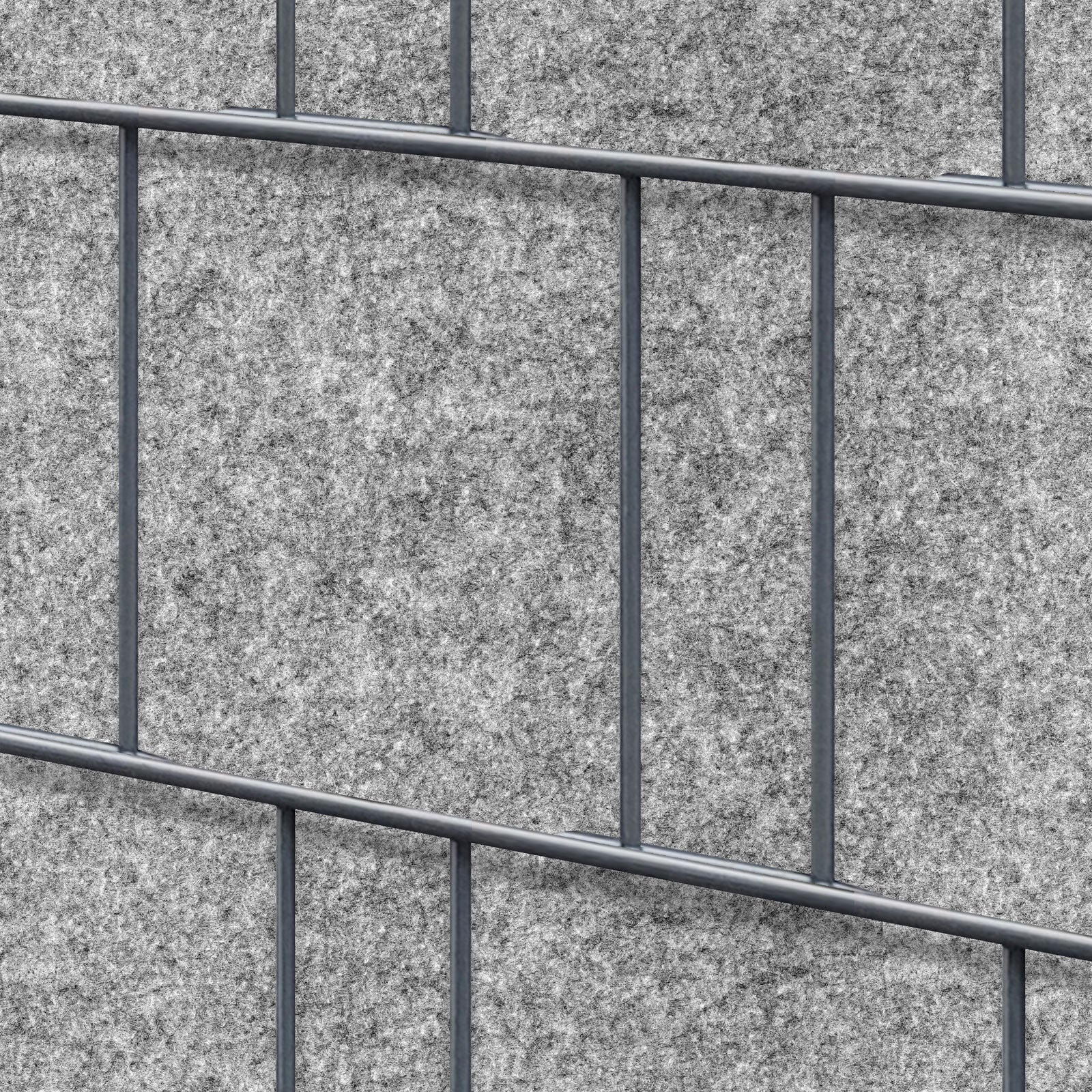 Premium Vlies Sichtschutzstreifen Uni-Farbe