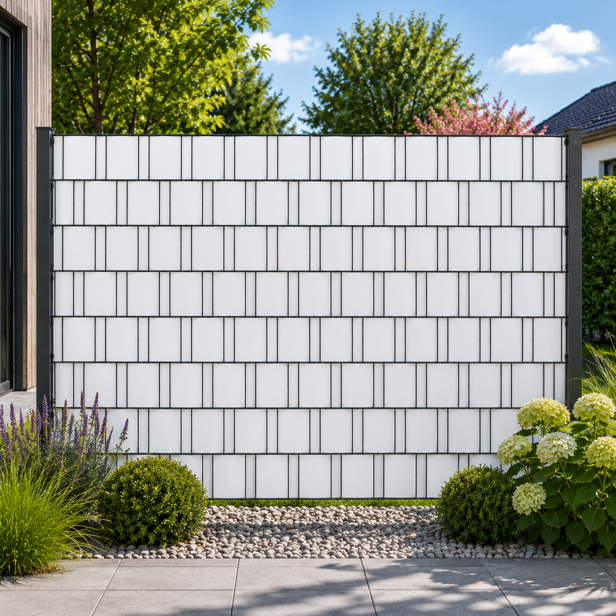 Premium PVC-Freie Sichtschutzstreifen Individuell mit Wunschmotiv