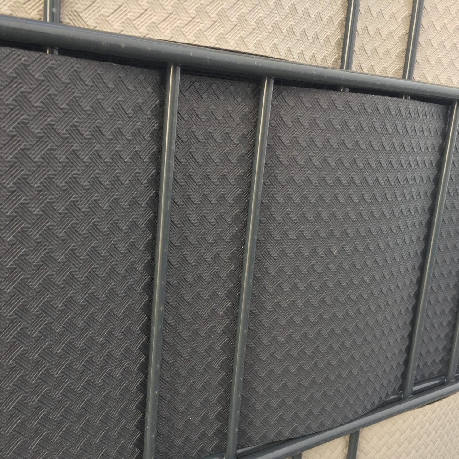 Sichtschutzstreifen Rattan-Optik
