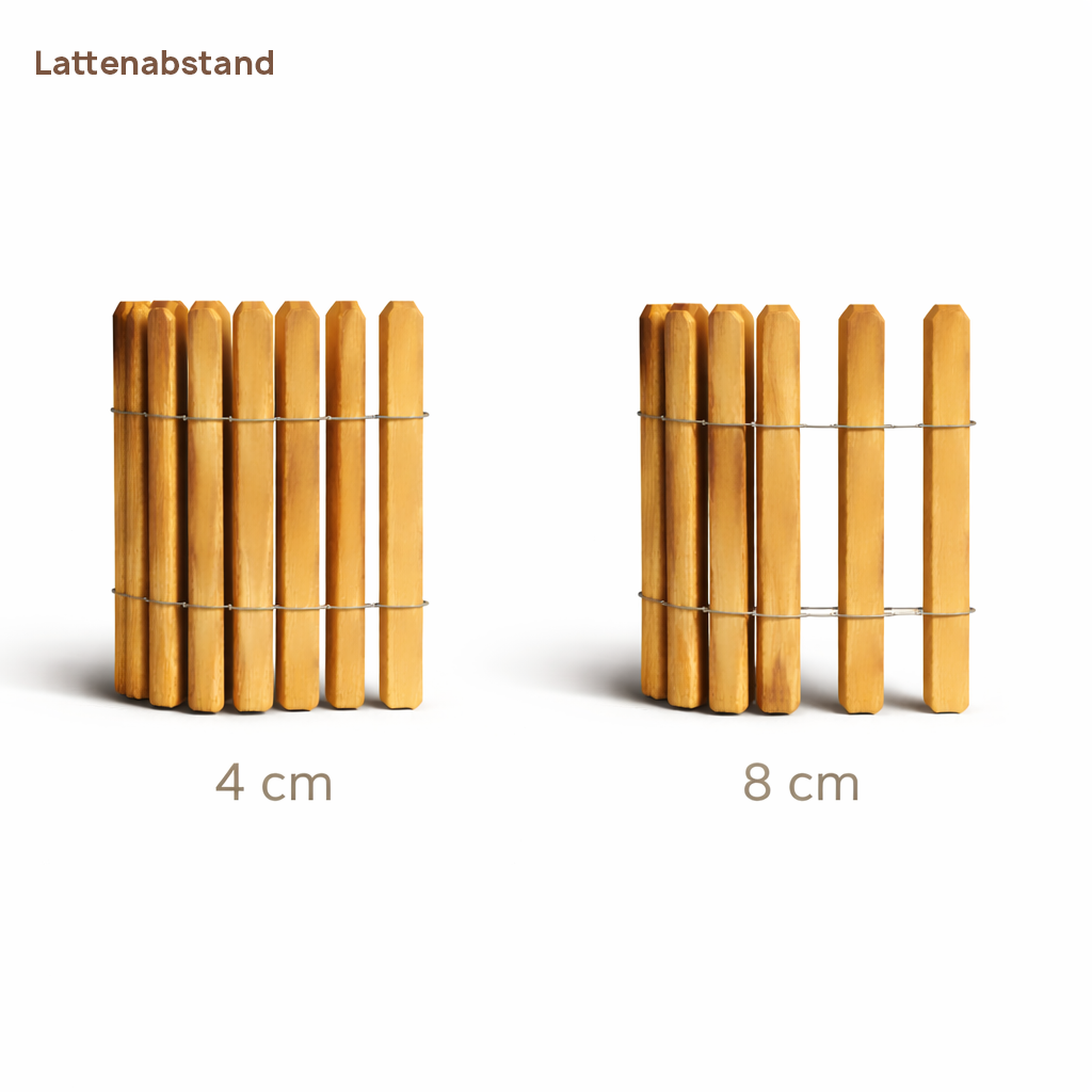 Staketenzaun Robinie