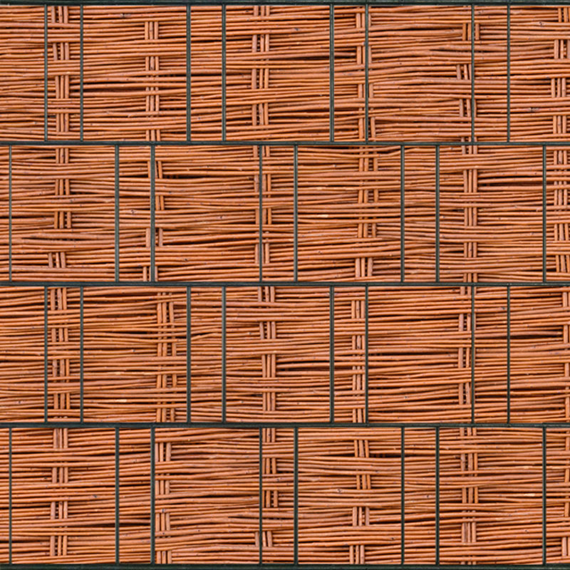 Premium Vlies Sichtschutzstreifen Holzoptik