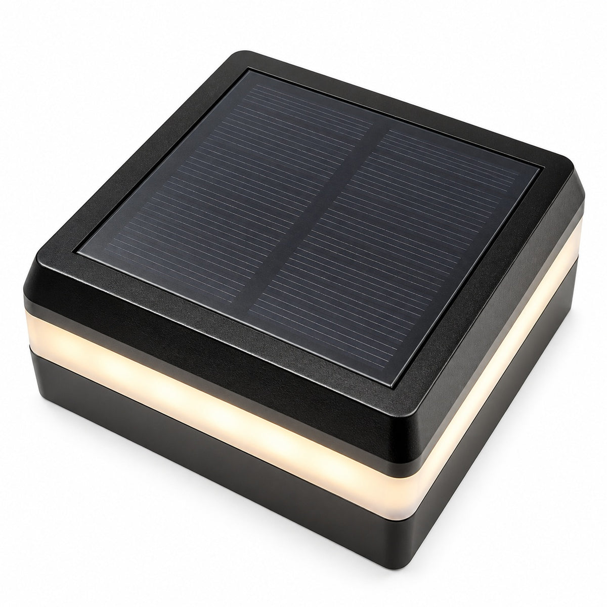 LED-Solarkappe für Pfosten
